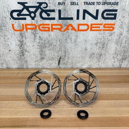 SRAM Paceline 160mm Centerlock Disc Brake Rotors Set w/ Lockrings 330g