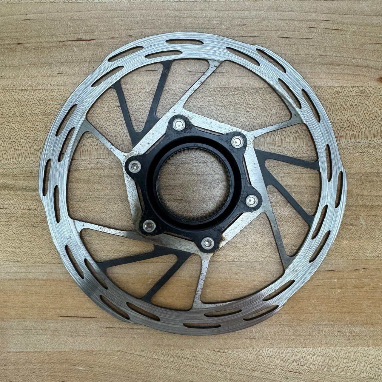 SRAM Paceline 160mm Centerlock Disc Brake Rotors Set w/ Lockrings 330g