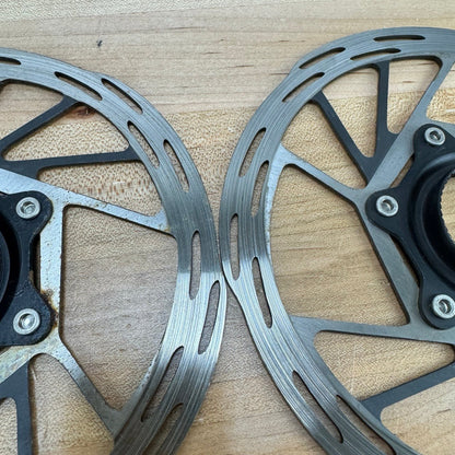 SRAM Paceline 160mm Centerlock Disc Brake Rotors Set w/ Lockrings 330g