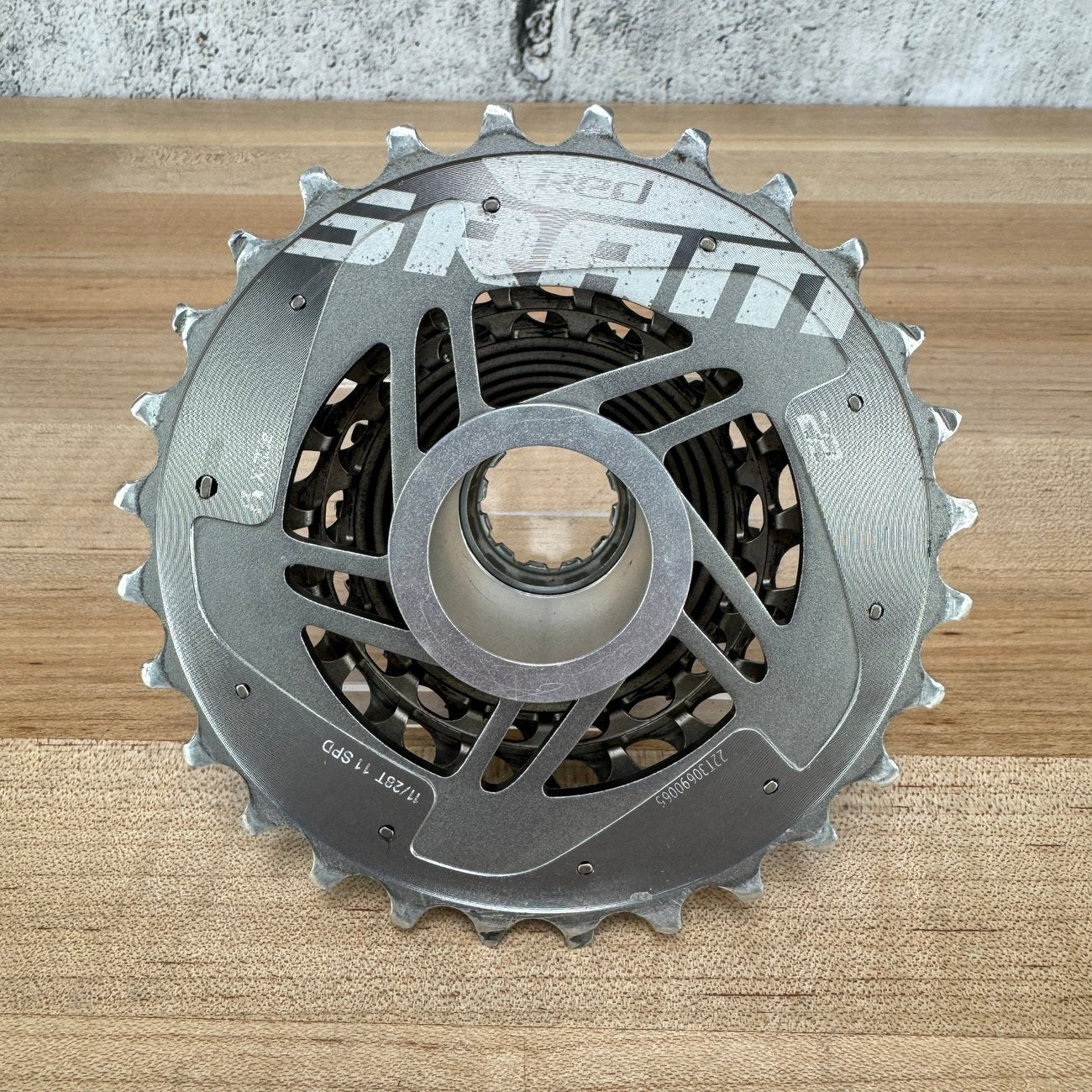 SRAM Red 22 XG-1190 11-28t 11-Speed "Typical Wear" Bike Cassette 163g