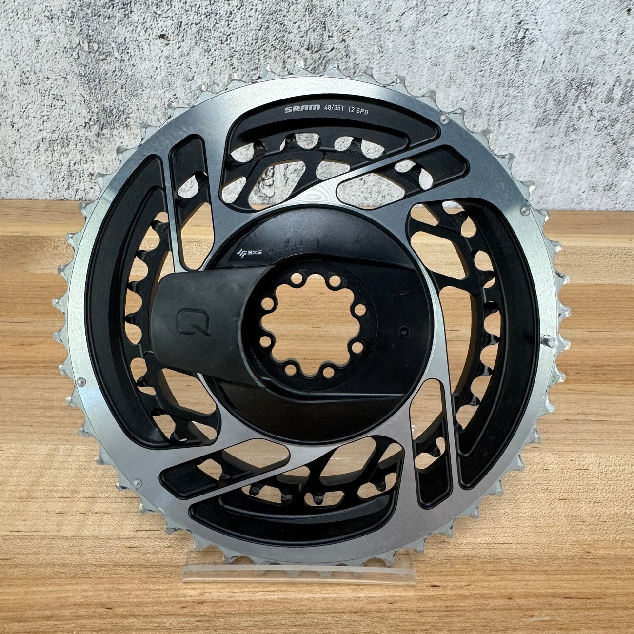 SRAM Red AXS D1 Quarq 48/35t 12-Speed 8-Bolt Power Meter Chainring Set ...