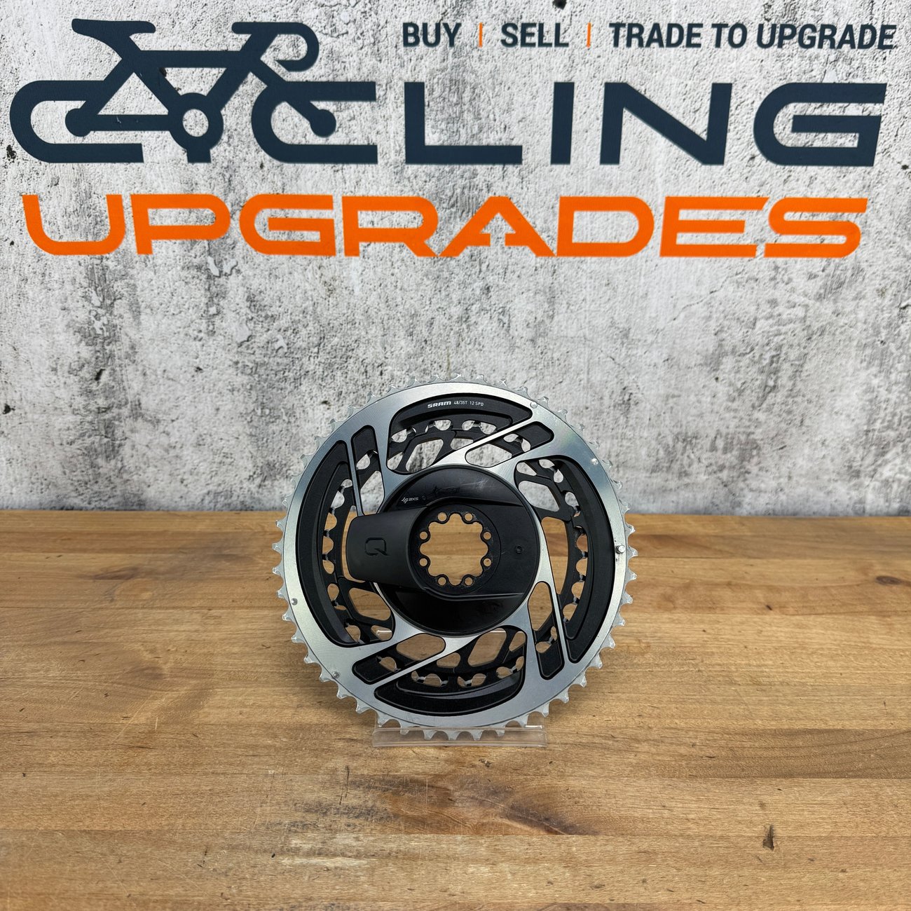 SRAM Red AXS D1 Quarq 48/35t 12-Speed 8-Bolt Power Meter Chainring
