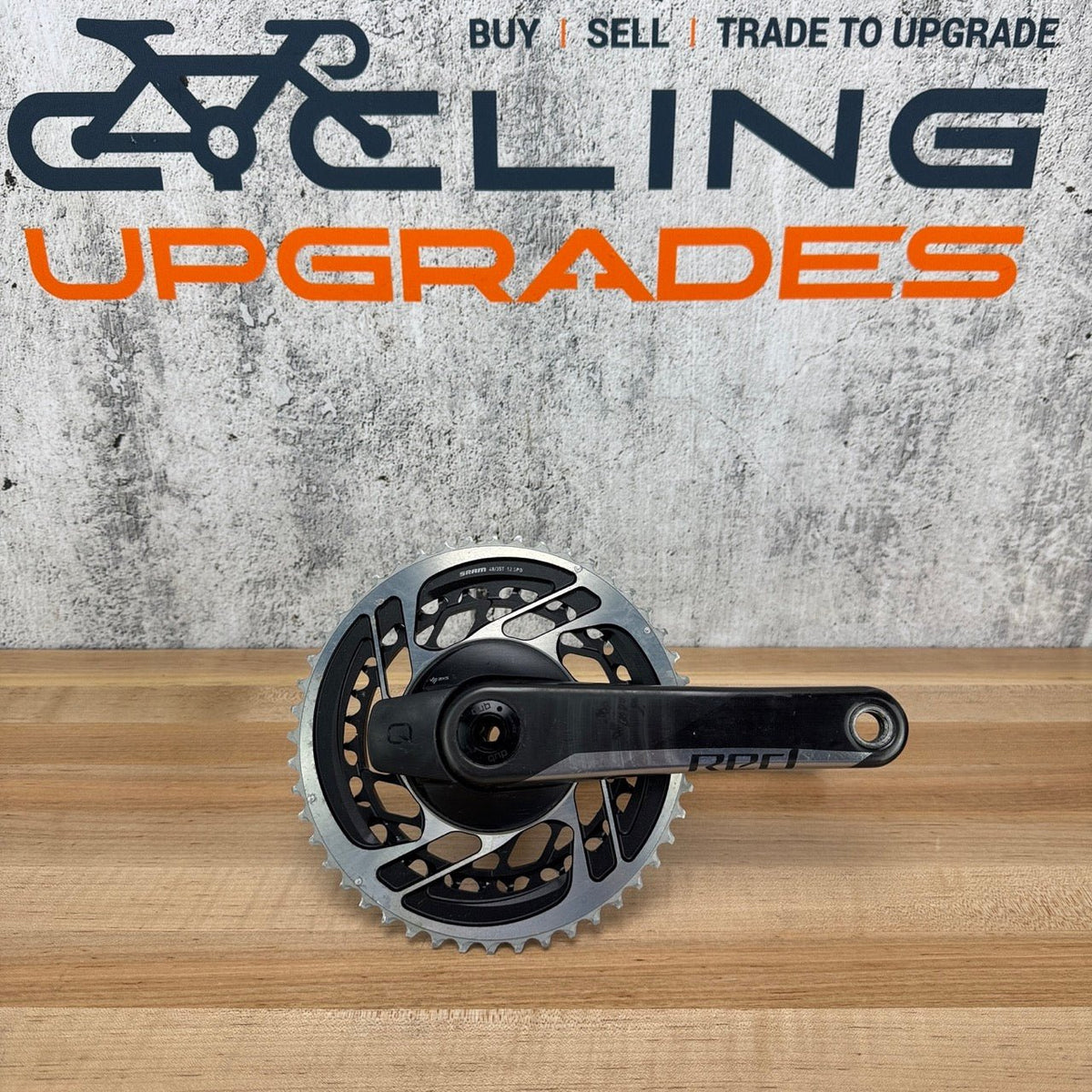 SRAM Red AXS D1 Quarq 48/35t Chainrings 172.5mm Power Meter 