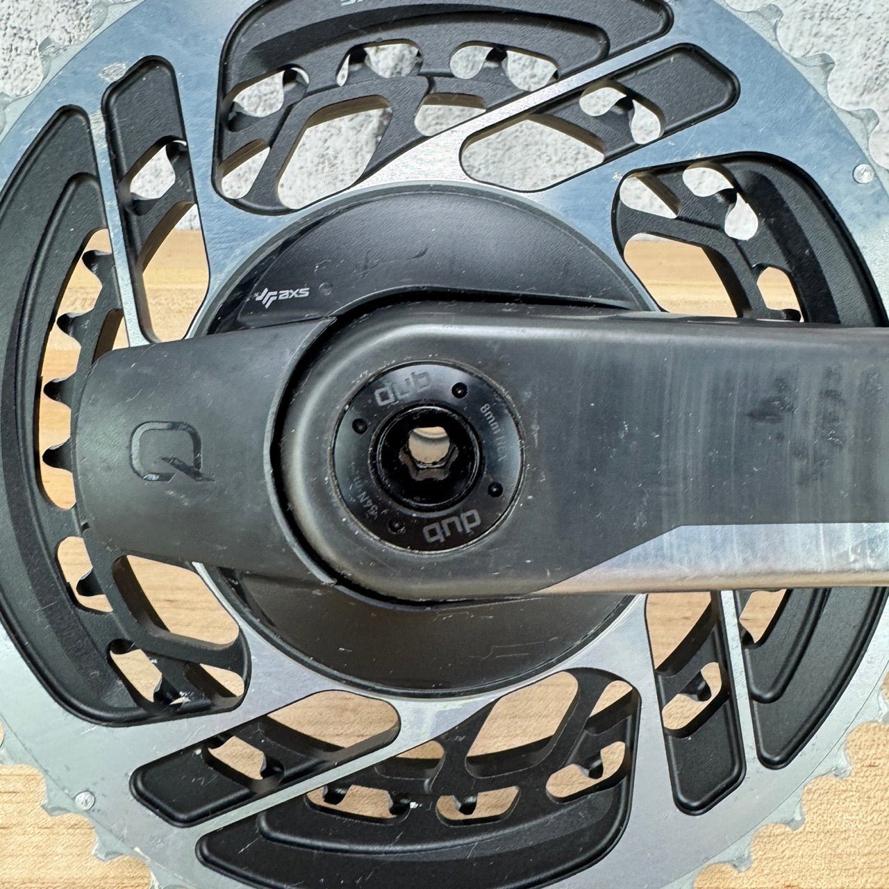 SRAM Red AXS D1 Quarq 48/35t Chainrings 172.5mm Power Meter