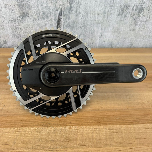 SRAM Red AXS E1 12-Speed 165mm 46/33t Carbon Dub Spindle Power Meter Crankset