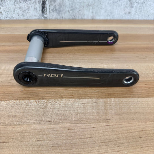 SRAM Red AXS E1 XPLR 170mm Carbon 8-Bolt Crankset Crank Arms DUB Wide 315g