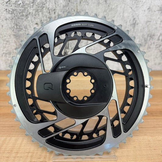 SRAM Red AXS Quarq D1 50/37t 12-Speed 8-Bolt Power Meter Chainring Set 271g