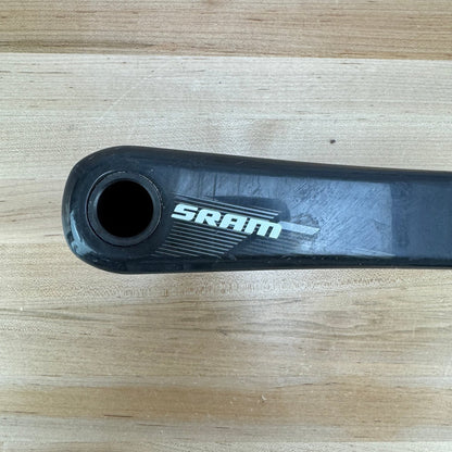 SRAM Red GXP 175mm Carbon 3-Bolt Bike Crankset without Chainrings 432g