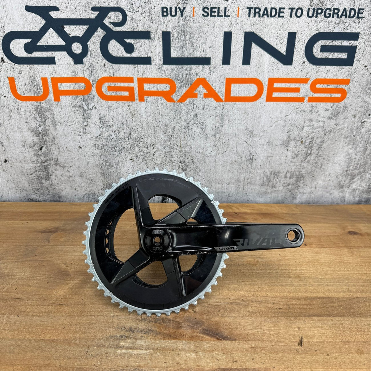 SRAM Rival AXS D1 175mm 48/35t 12-Speed 4-Bolt 107 BCD Crankset 