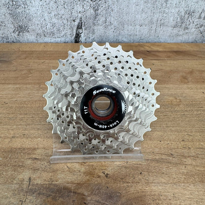 SunRace CSRX1 11-28t 11-Speed Bike Cassette "Light Wear" 279g