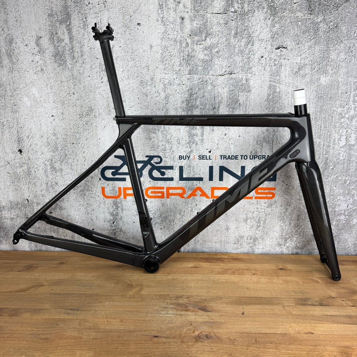 Time Alpe D'Huez XS (53cm TT) Carbon Disc Brake Frameset 700c 1728g — photo 1 of 15