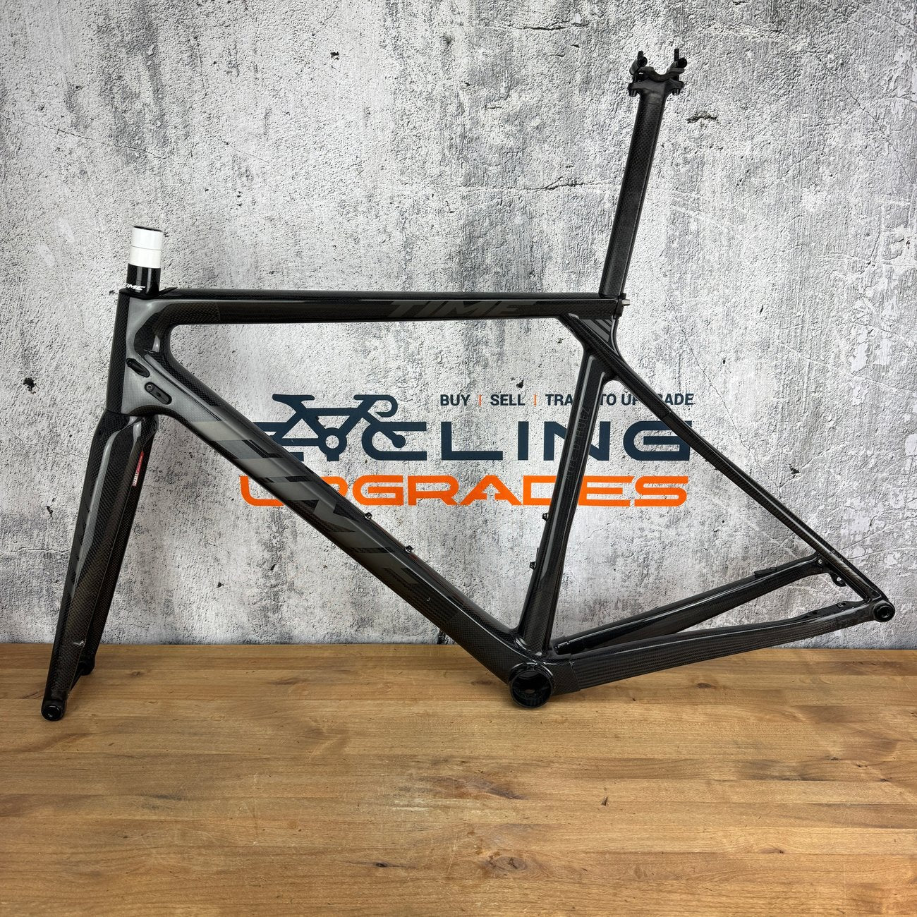 Time Alpe D'Huez XS (53cm TT) Carbon Disc Brake Frameset 700c 1728g