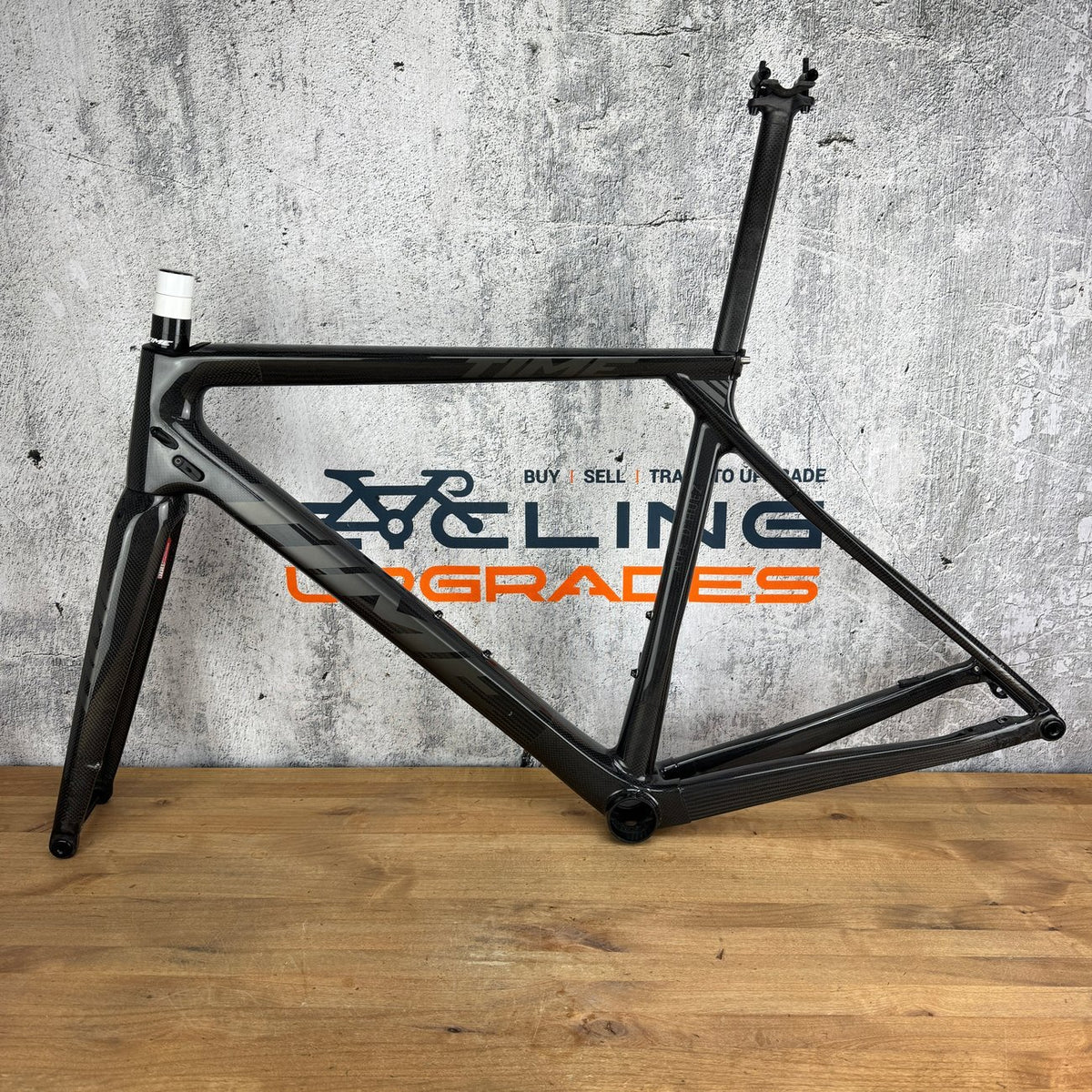 Time Alpe D'Huez XS (53cm TT) Carbon Disc Brake Frameset 700c 1728g — photo 2 of 15