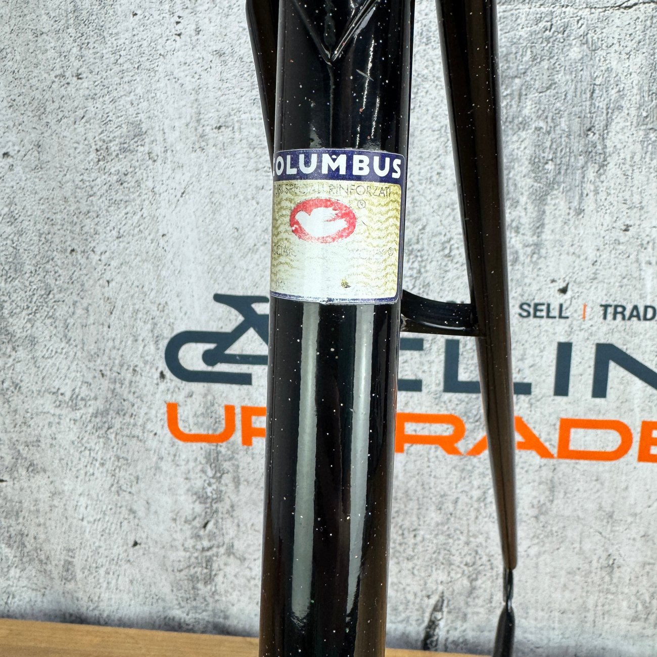 Tinno Cycles Columbus Acciaio 55x54.5cm Rim Brake Steel Frame Only 700c 2027g