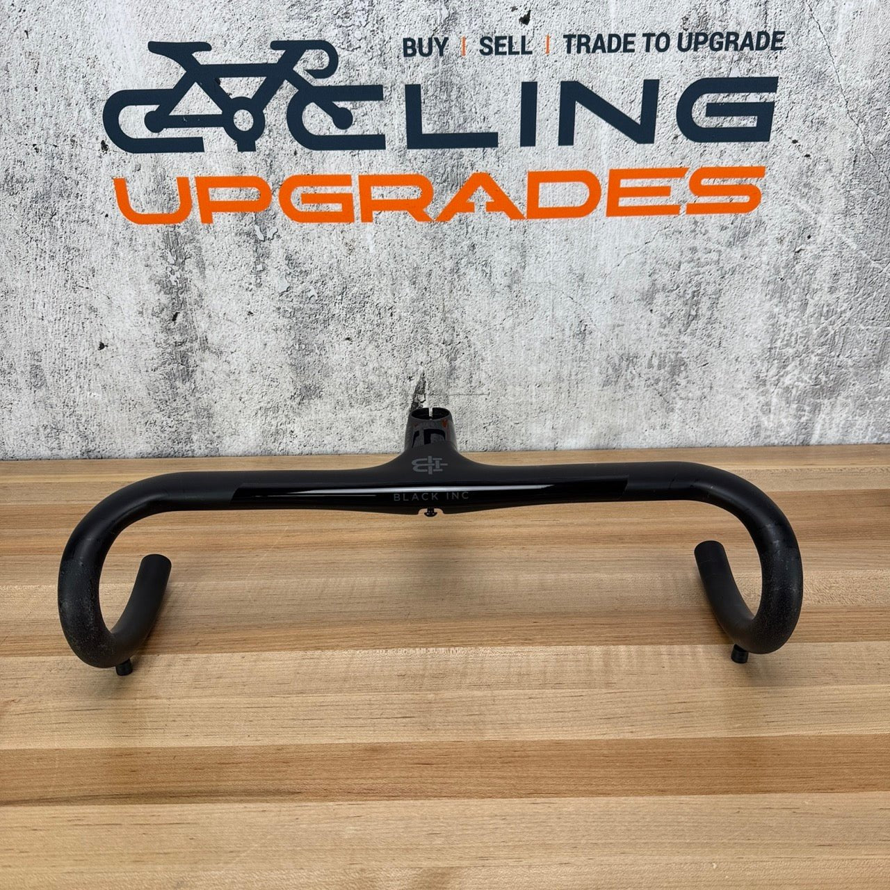 Black Inc Integrated AB01 90mm x 44cm -6º Carbon Integrated Handlebar 344g