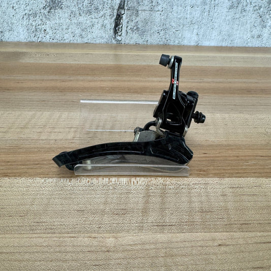Campagnolo Super Record 11 Braze-On Machanical Carbon Black Front Derailleur 76g