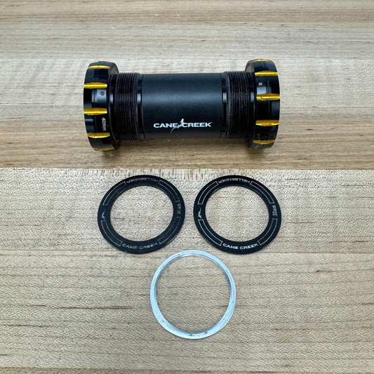 Cane Creek Hellbender 110 BSA 30mm Spindle Steel Threaded Bottom Bracket 95g