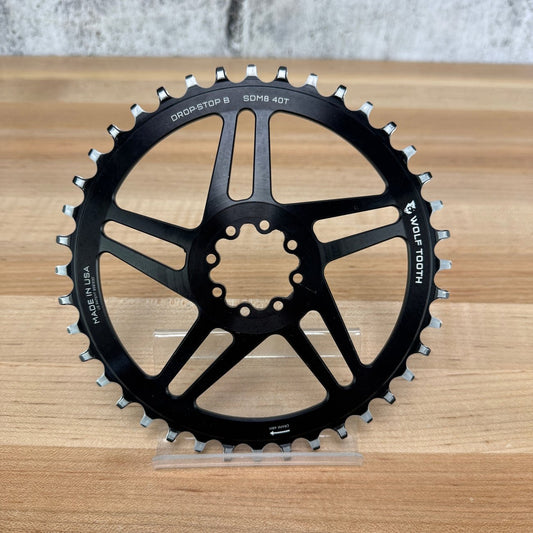 Wolf Tooth Drop Stop B 40t 8-Bolt Direct-Mount 1x Bike Chainring 106g