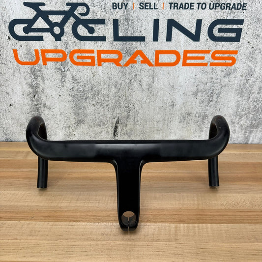 Unbranded 120mm x 40cm Carbon Integrated Bike Handlebar Internal Cable Compatible