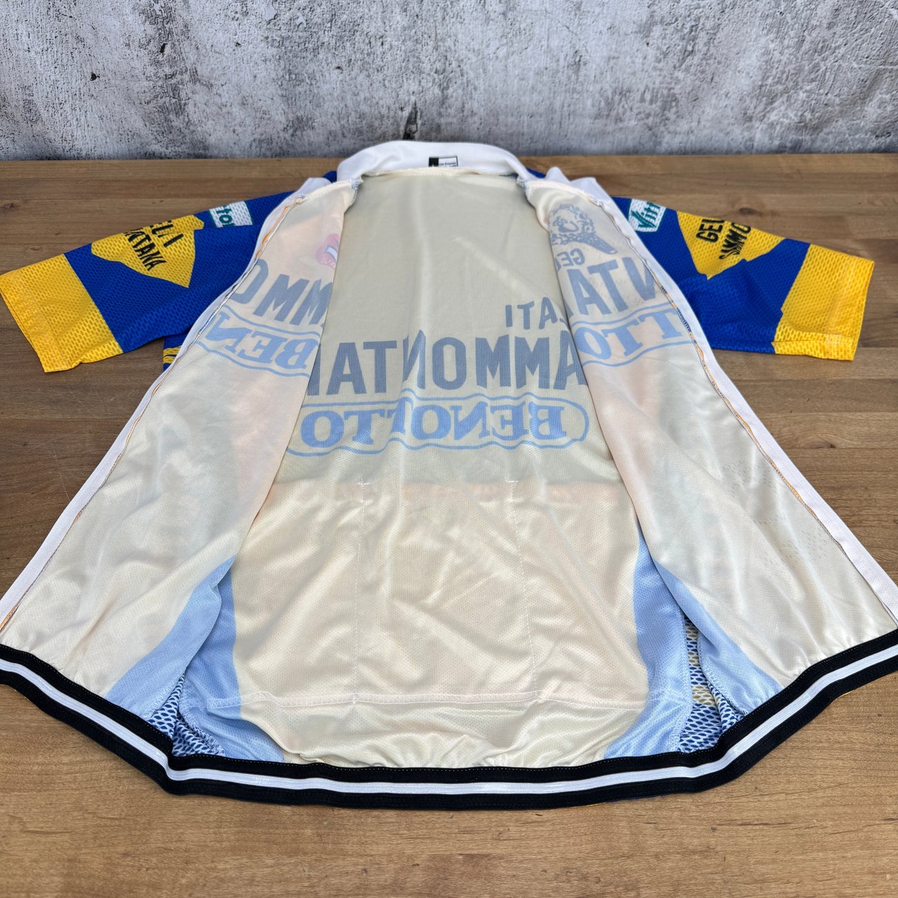 Unknown Gelati Sammontana Benotto Retro Large Cycling Jersey