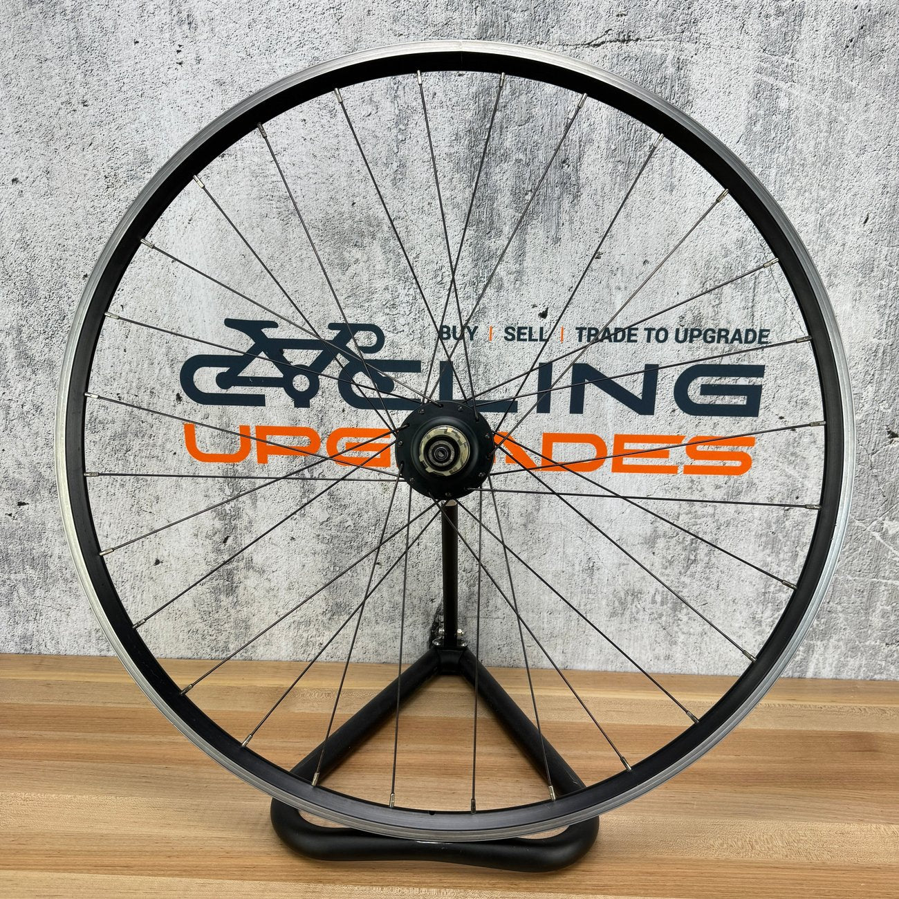 Velocity A23 CycleOps Power Meter Alloy Clincher Rear Wheel 700c Rim Brake