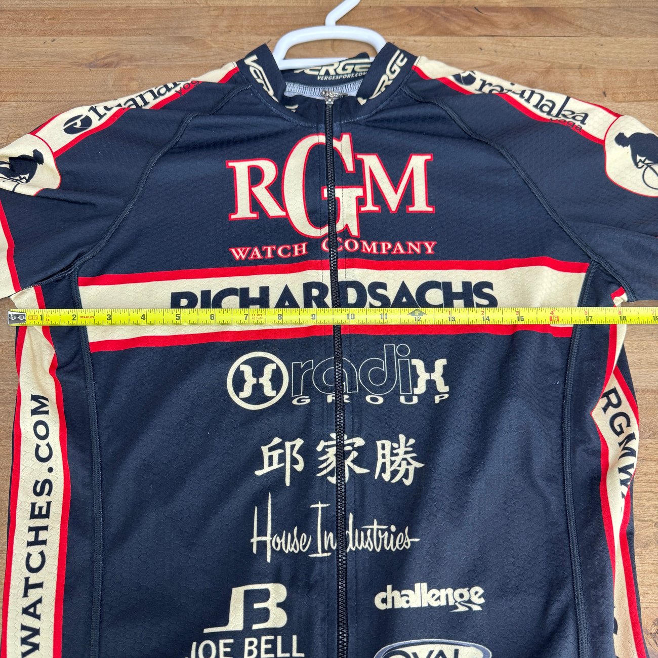 Verge Richard Sachs Medium Cycling Jersey