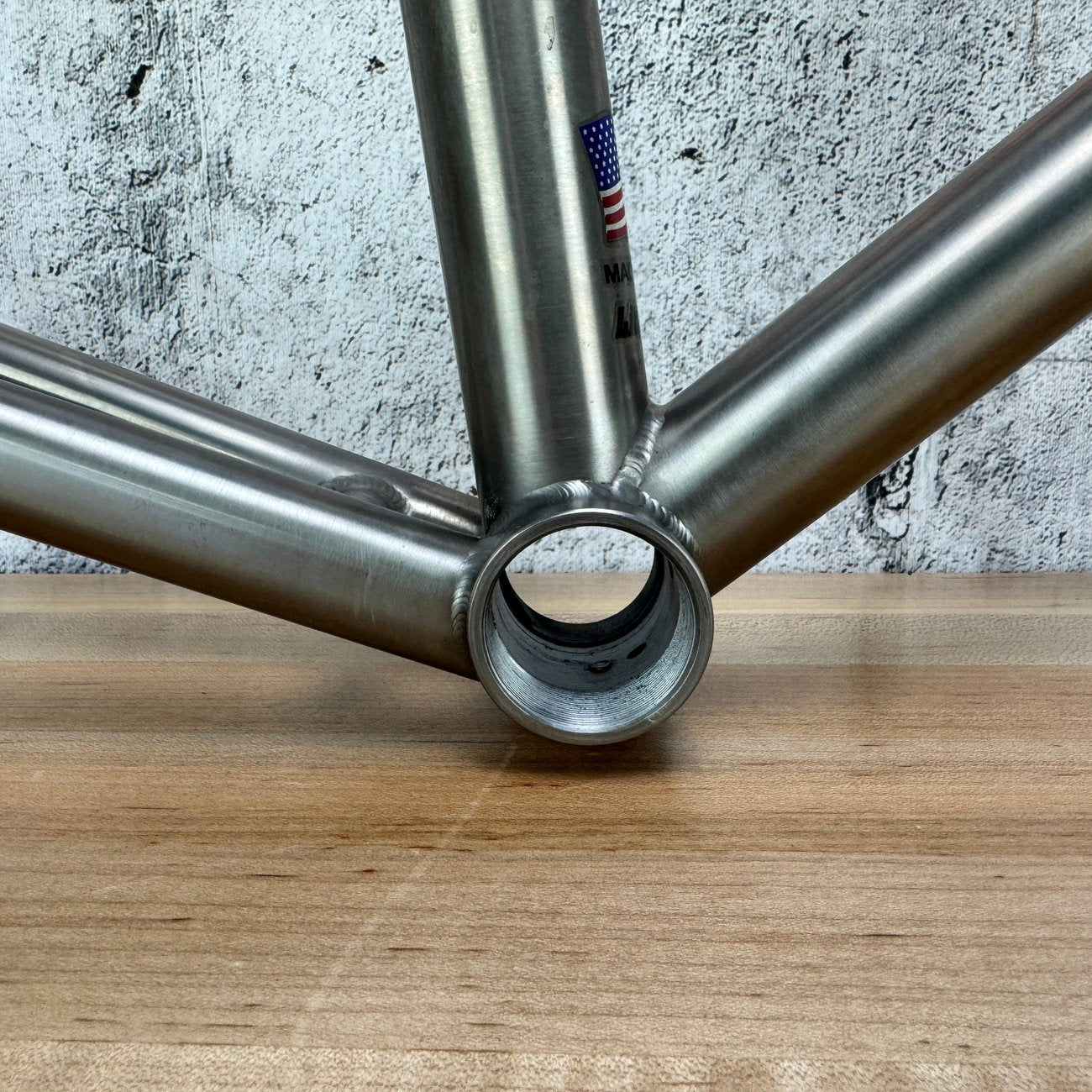 Vintage! 2001 Litespeed Classic 58x60cm Rim Brake Titanium Frameset 700c Chris King
