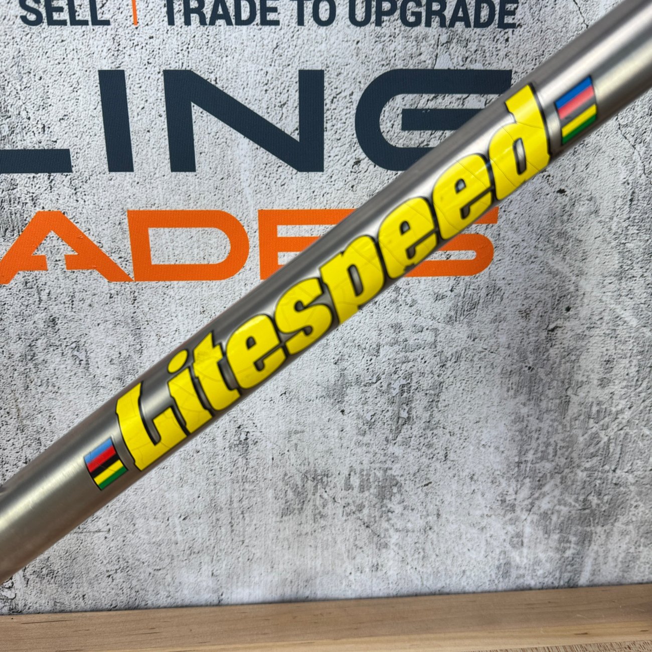 Vintage! 2001 Litespeed Classic 58x60cm Rim Brake Titanium Frameset 700c Chris King