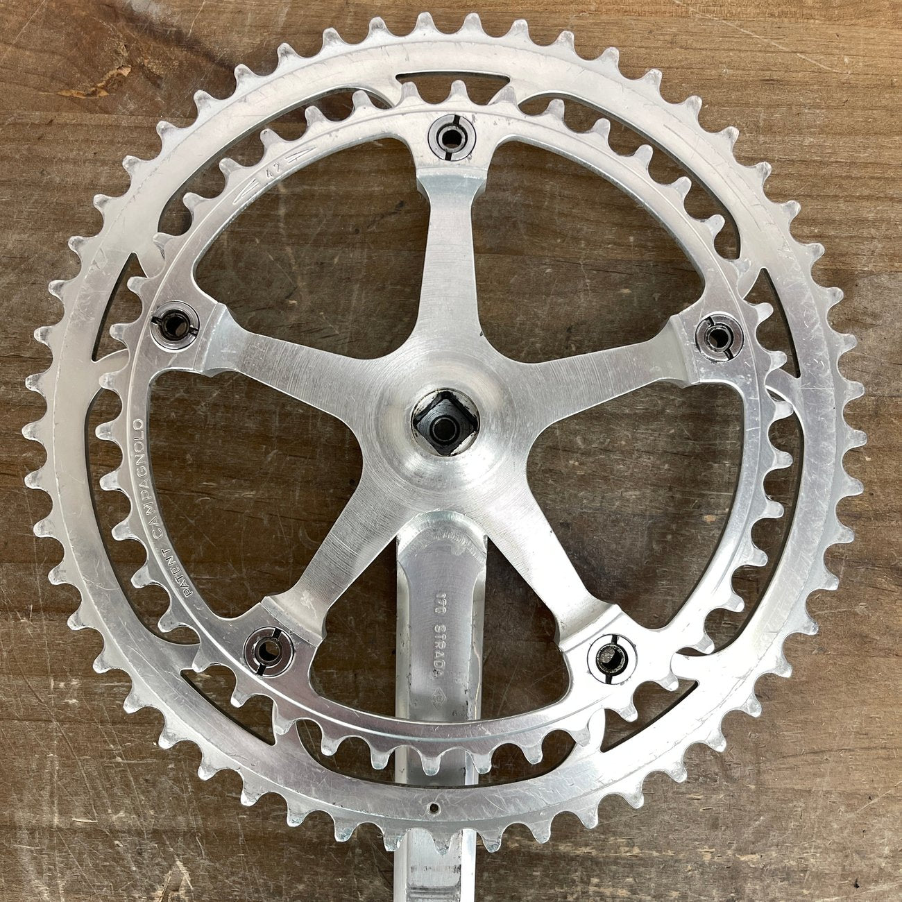 Vintage! Campagnolo Strada Pinarello Pantographed 170mm 53/42t