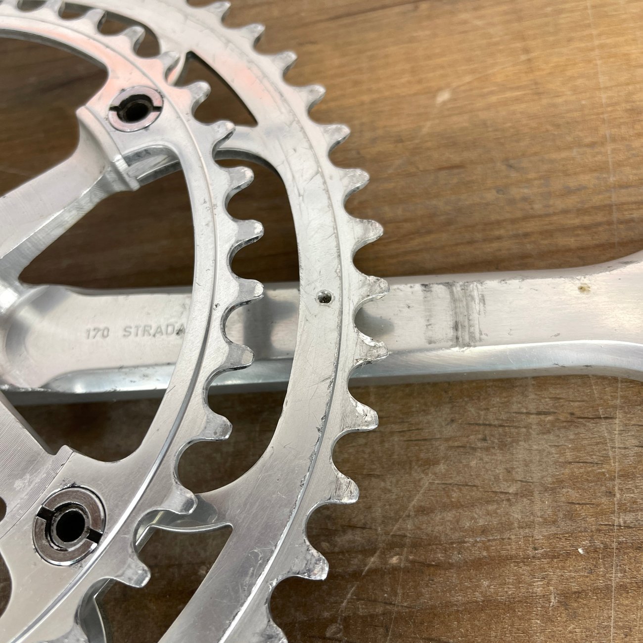 Vintage! Campagnolo Strada Pinarello Pantographed 170mm 53/42t