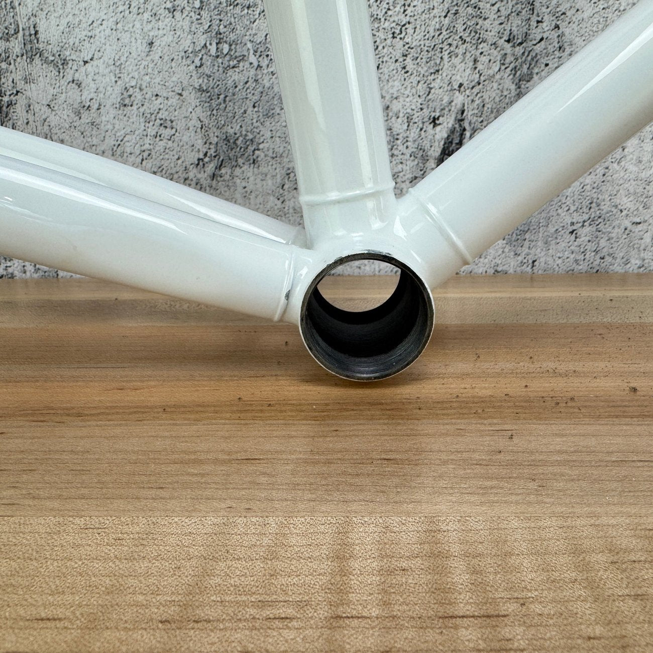 Low Mile! Masi Team 3V 58x57cm Rim Brake Steel Frameset 700c Pearl White