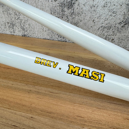 Low Mile! Masi Team 3V 58x57cm Rim Brake Steel Frameset 700c Pearl White