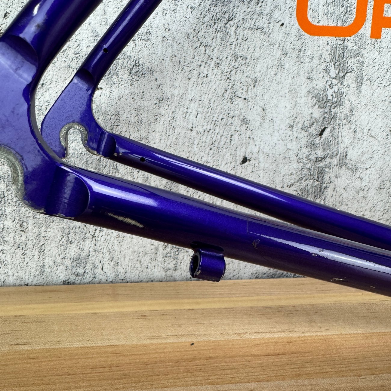 Vintage! Quattro Assi Sean Kelly Tour 58cm Rim Brake Alloy Frameset 700c 2102g
