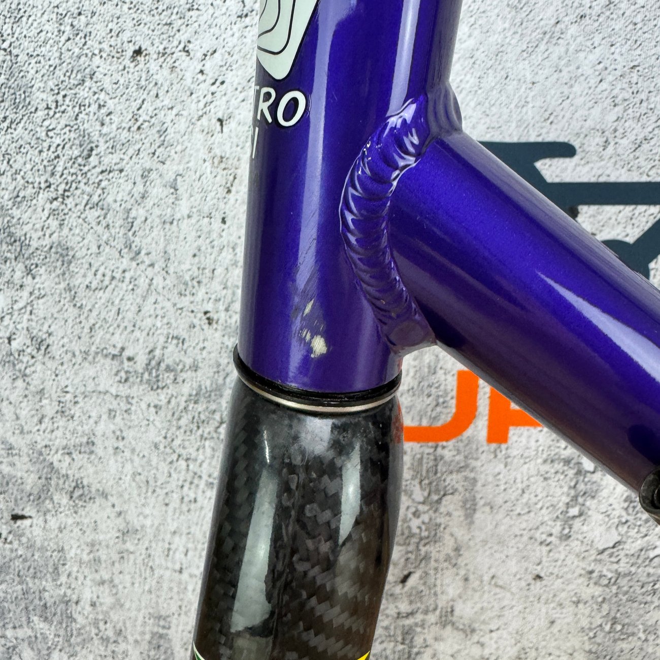 Vintage! Quattro Assi Sean Kelly Tour 58cm Rim Brake Alloy Frameset 700c 2102g