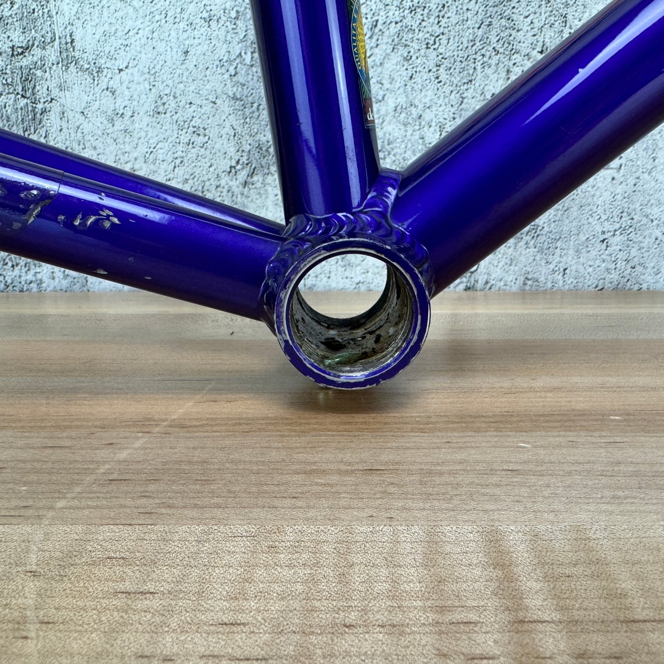 Vintage! Quattro Assi Sean Kelly Tour 58cm Rim Brake Alloy Frameset 700c 2102g