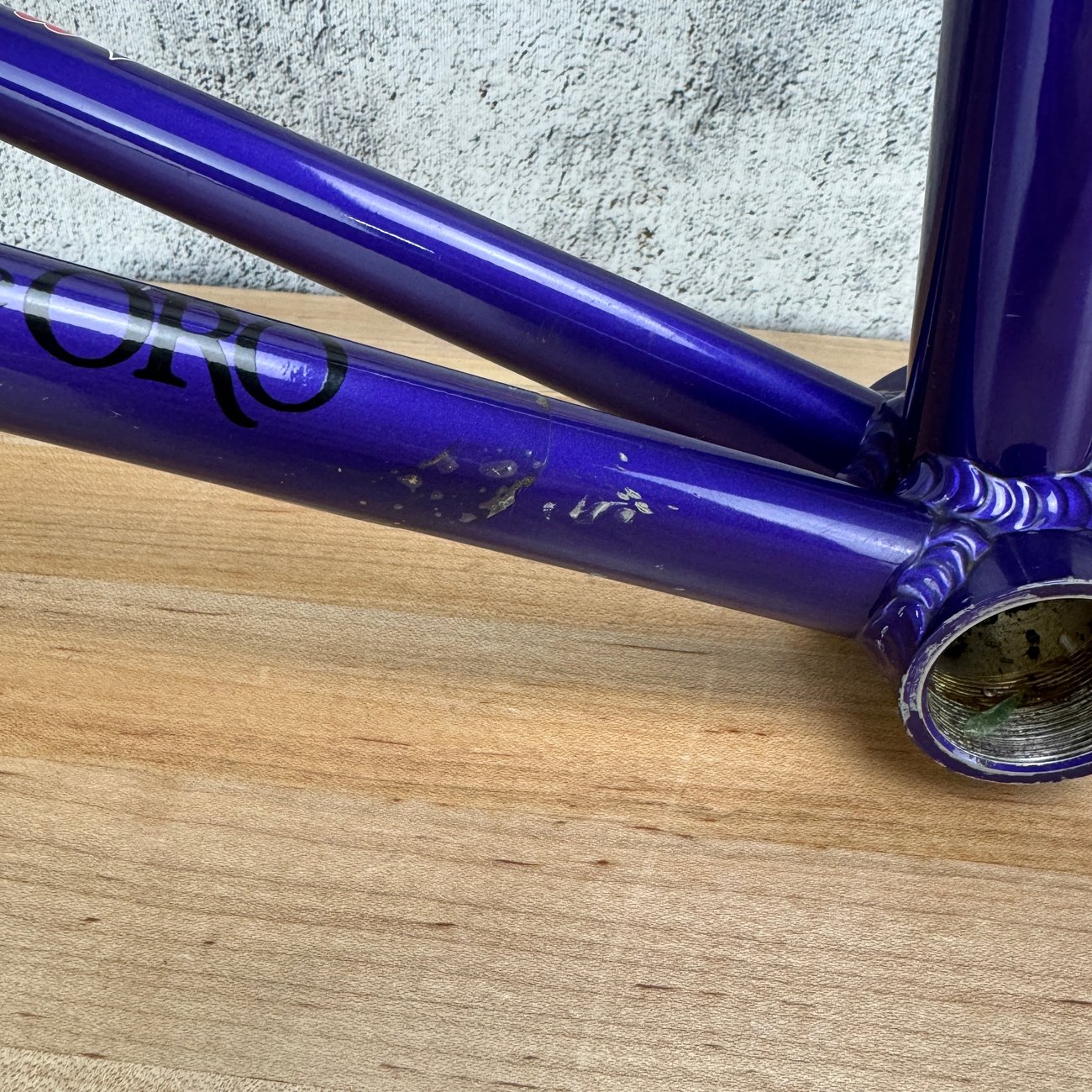 Vintage! Quattro Assi Sean Kelly Tour 58cm Rim Brake Alloy Frameset 700c 2102g