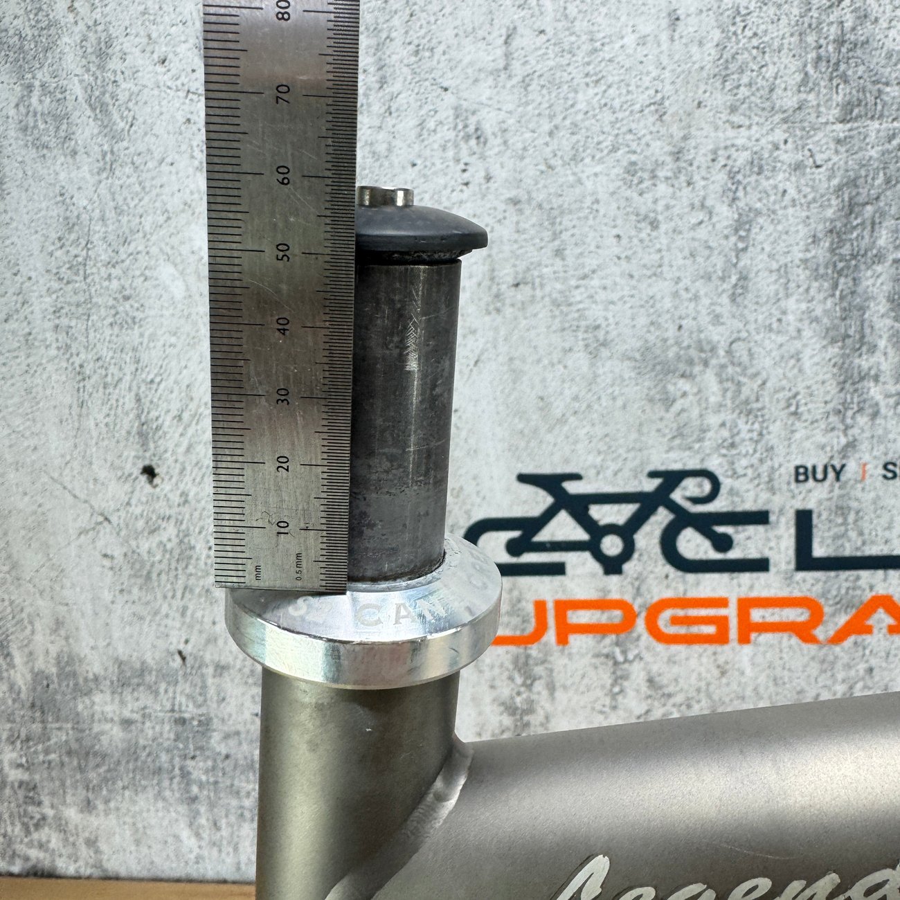 Vintage! Serotta Legend 58cm Rim Brake Titanium Frameset 700c F1 Carbon Fork