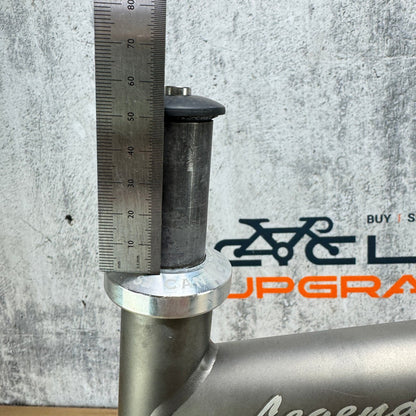 Vintage! Serotta Legend 58cm Rim Brake Titanium Frameset 700c F1 Carbon Fork