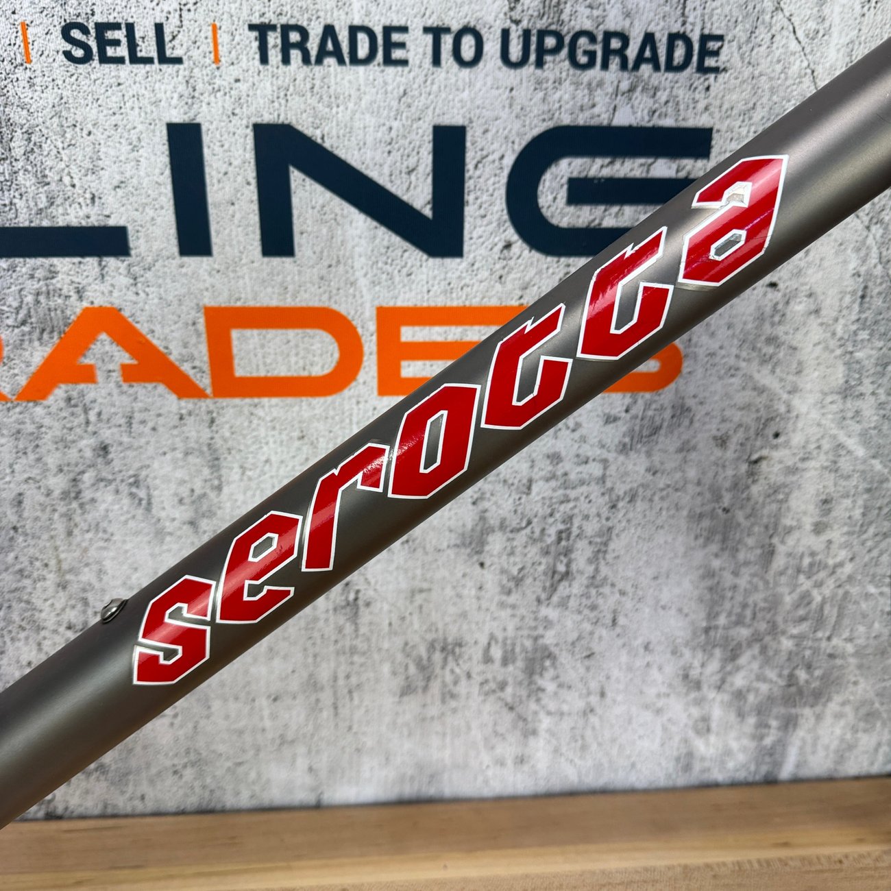 Vintage! Serotta Legend 58cm Rim Brake Titanium Frameset 700c F1 Carbon Fork