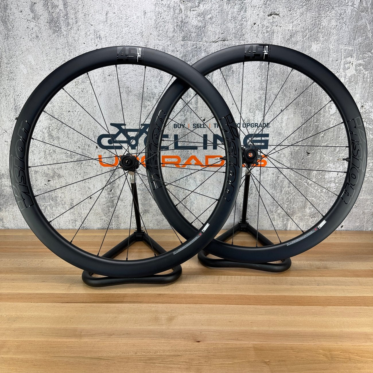 New Takeoff! Vision Metron 45 SL Carbon Tubeless Disc Wheelset 700c 1440g
