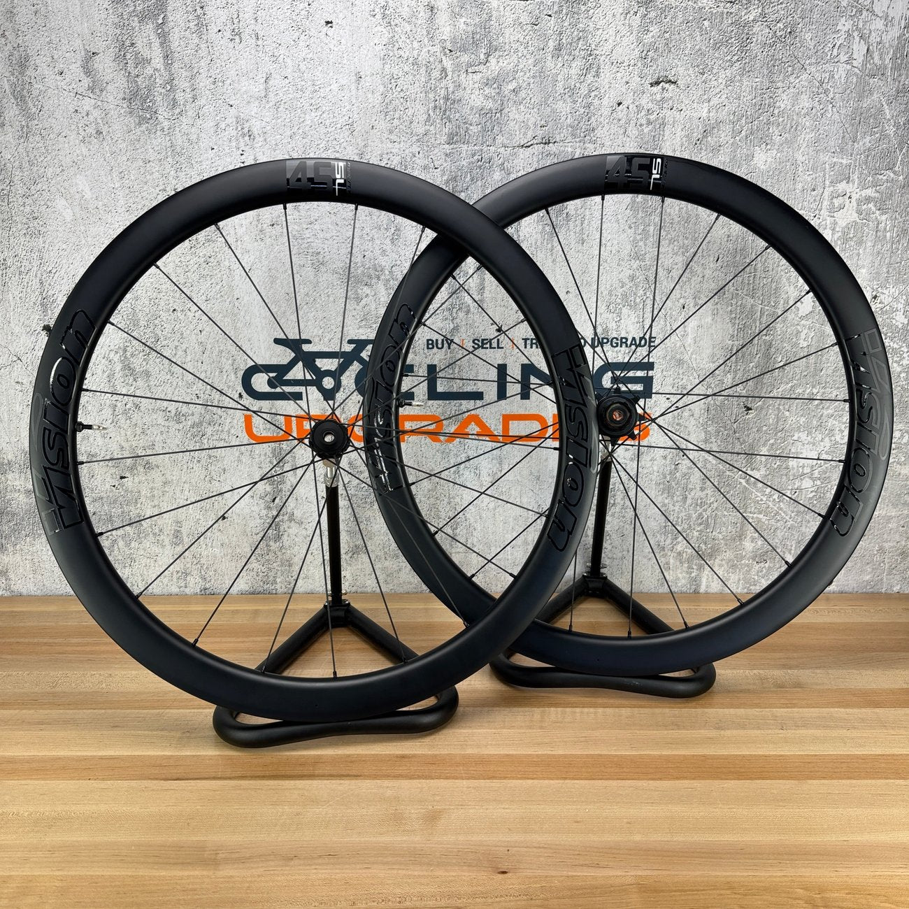 New Takeoff! Vision Metron 45 SL Carbon Tubeless Disc Wheelset 700c 1440g