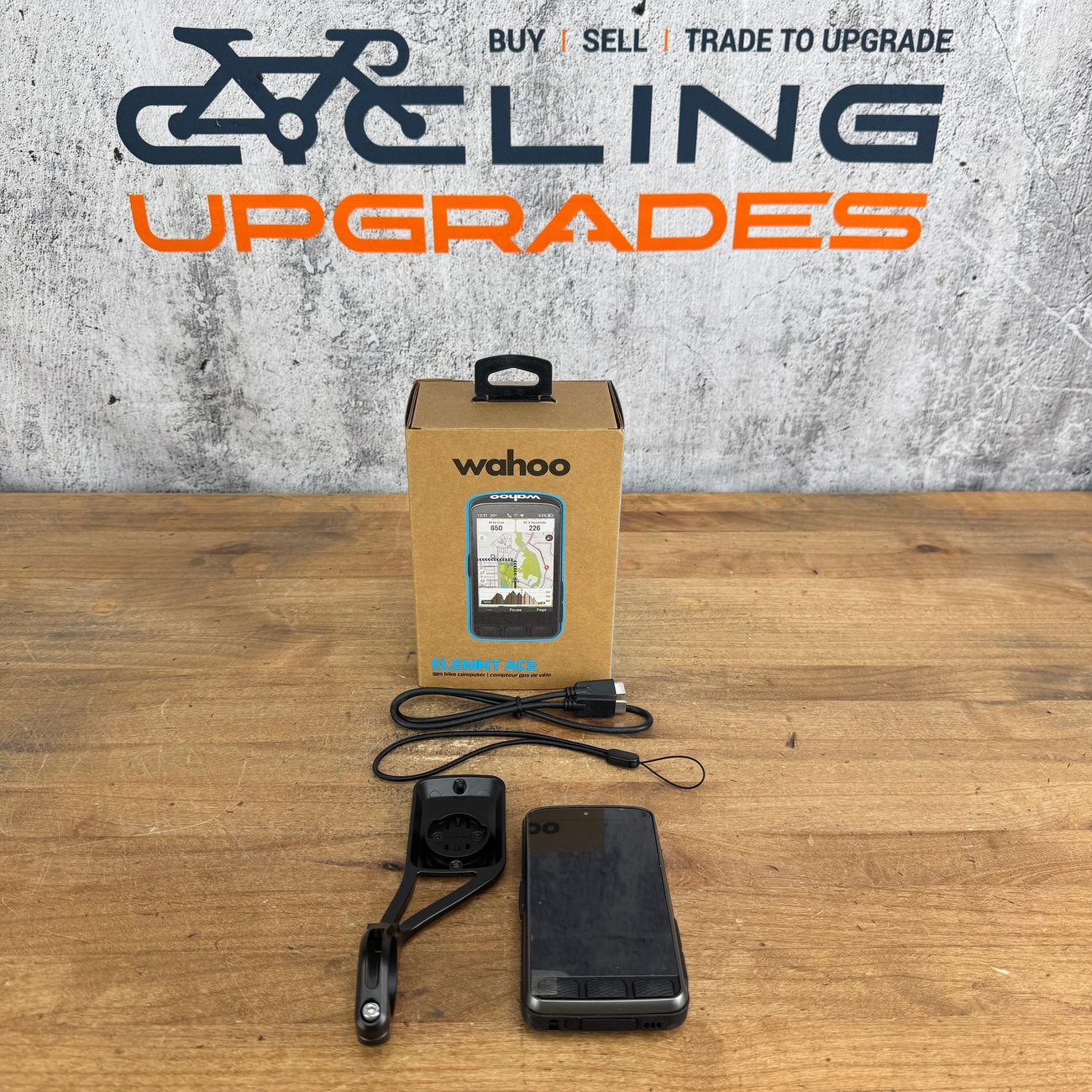New! Wahoo Fitness Elemnt ACE GPS Cycling Bike Computer 208g Wind Sensor