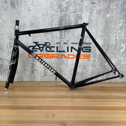 Waterford 1200 55x53cm Rim Brake Lugged Steel Frameset 700c Ouzo Pro Carbon Fork