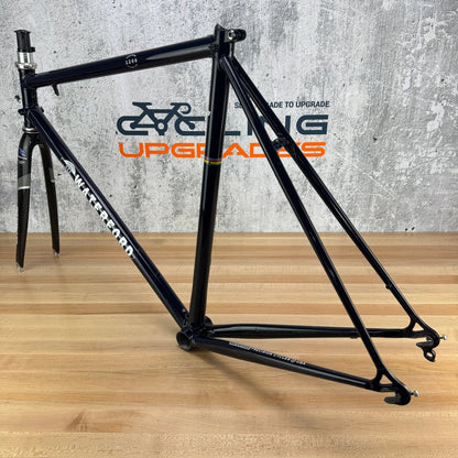 Waterford 1200 55x53cm Rim Brake Lugged Steel Frameset 700c Ouzo Pro Carbon Fork