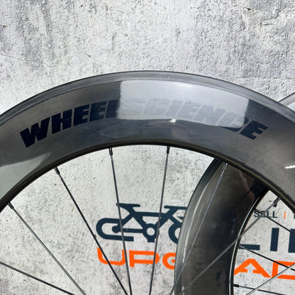 Wheelscience Elemental 88 Carbon Tubeless TT/Triathlon Disc Wheelset 700c 1964g