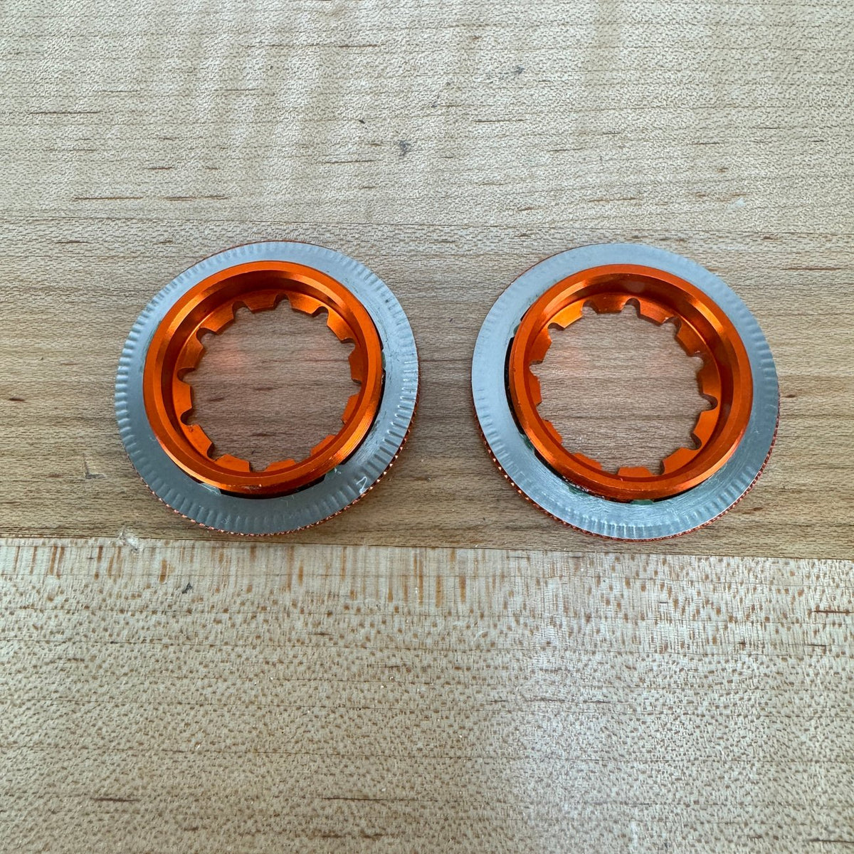 Wolf Tooth Orange Centerlock Disc Brake Rotor Internal Spline Lockring ...