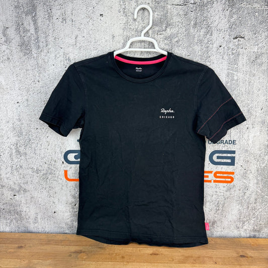 Worn Once! Rapha Chicago Clubhouse Men's Medium Black Short Sleeve T-Shirt