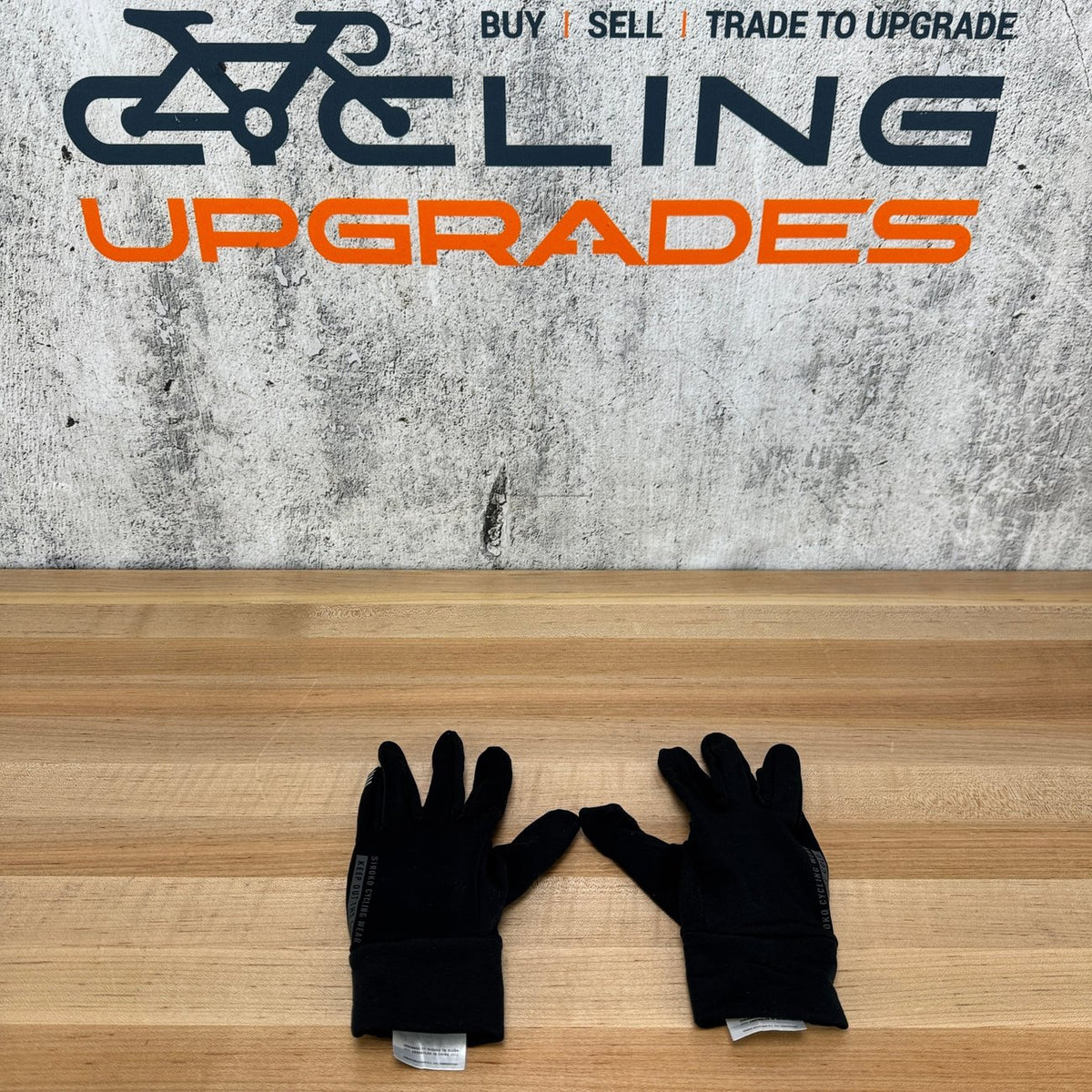 Worn Once! Siroko Nuremberg Medium Black Cycling Gloves — photo 2 of 3