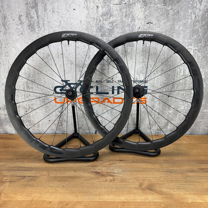 Mint! Zipp 353 NSW Cognition Carbon Tubeless Hookless Disc Wheelset 700c 1331g