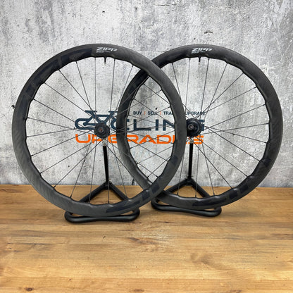 Mint! Zipp 353 NSW Cognition Carbon Tubeless Hookless Disc Wheelset 700c 1331g